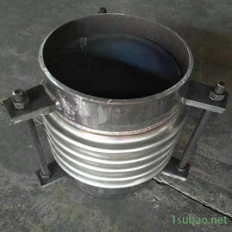不锈钢焊接式波纹补偿器 圆形DN200轴向内压式波纹管膨胀节 法兰金属伸缩膨胀节图2