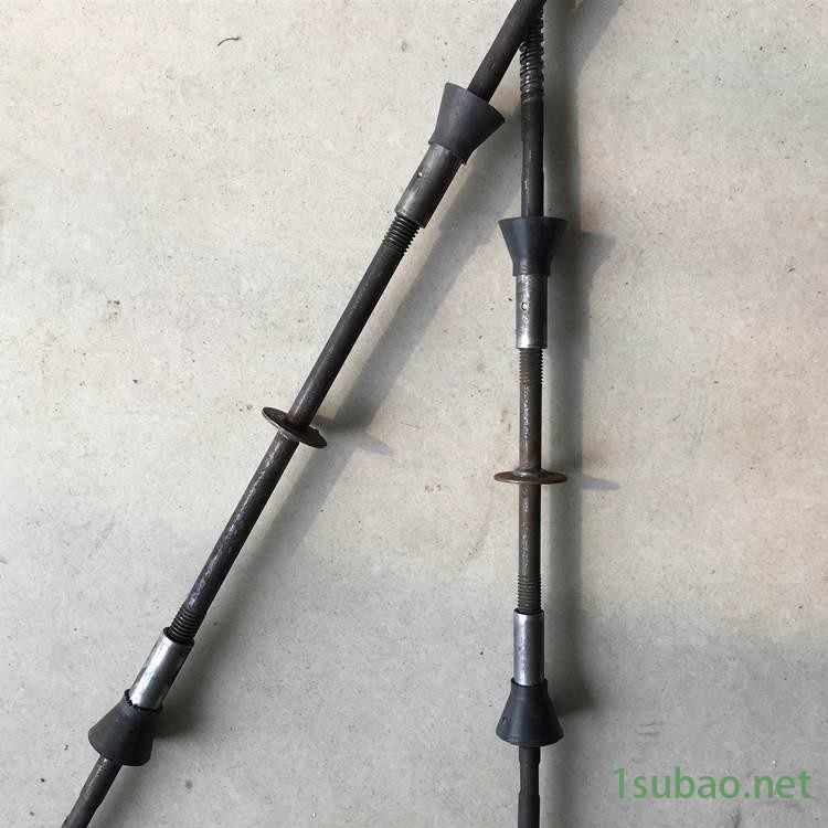 止水螺杆 三段式止水螺栓 穿墙对拉螺栓 鸿盛达 穿墙螺丝 建筑支模螺杆图2