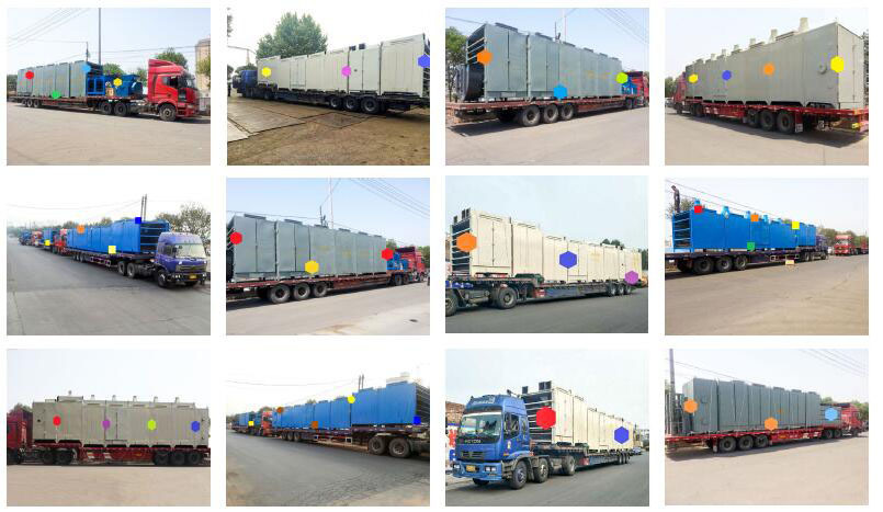 翻板烘干机发货