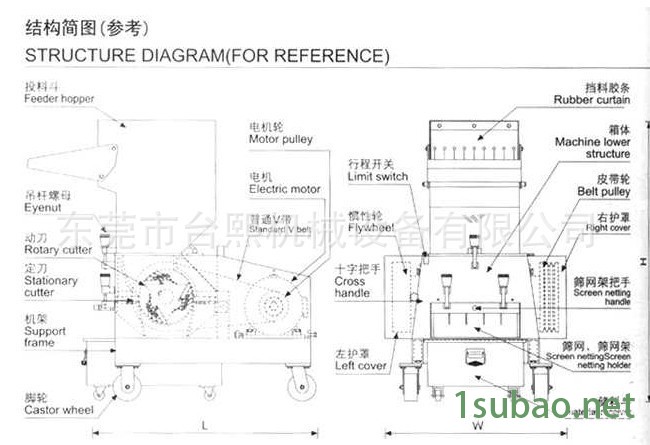 破碎机结构图