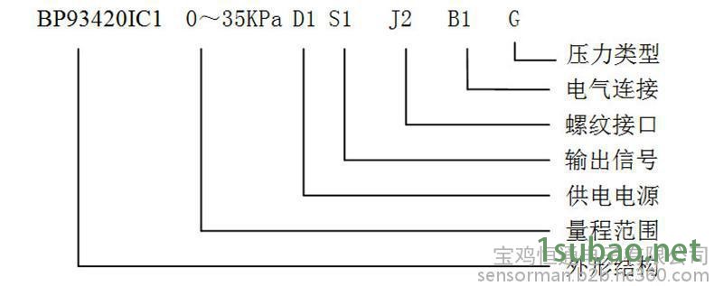 BP93420IC2型超高温压力变送器选型举例