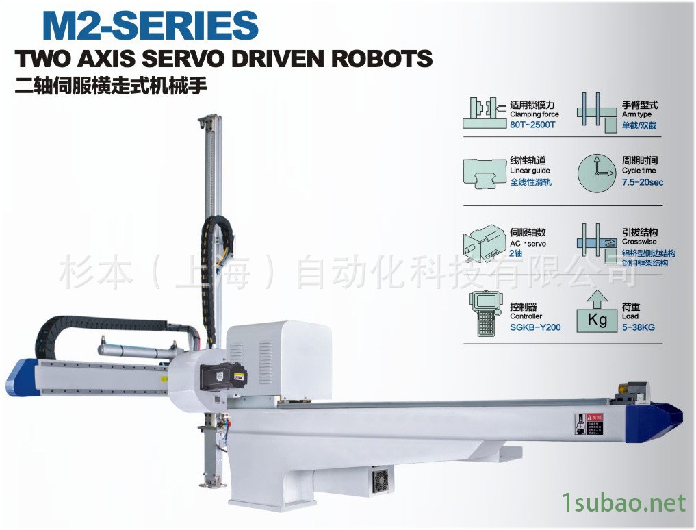 二轴伺服横走式机械手&mdash;&mdash;杉本科技
