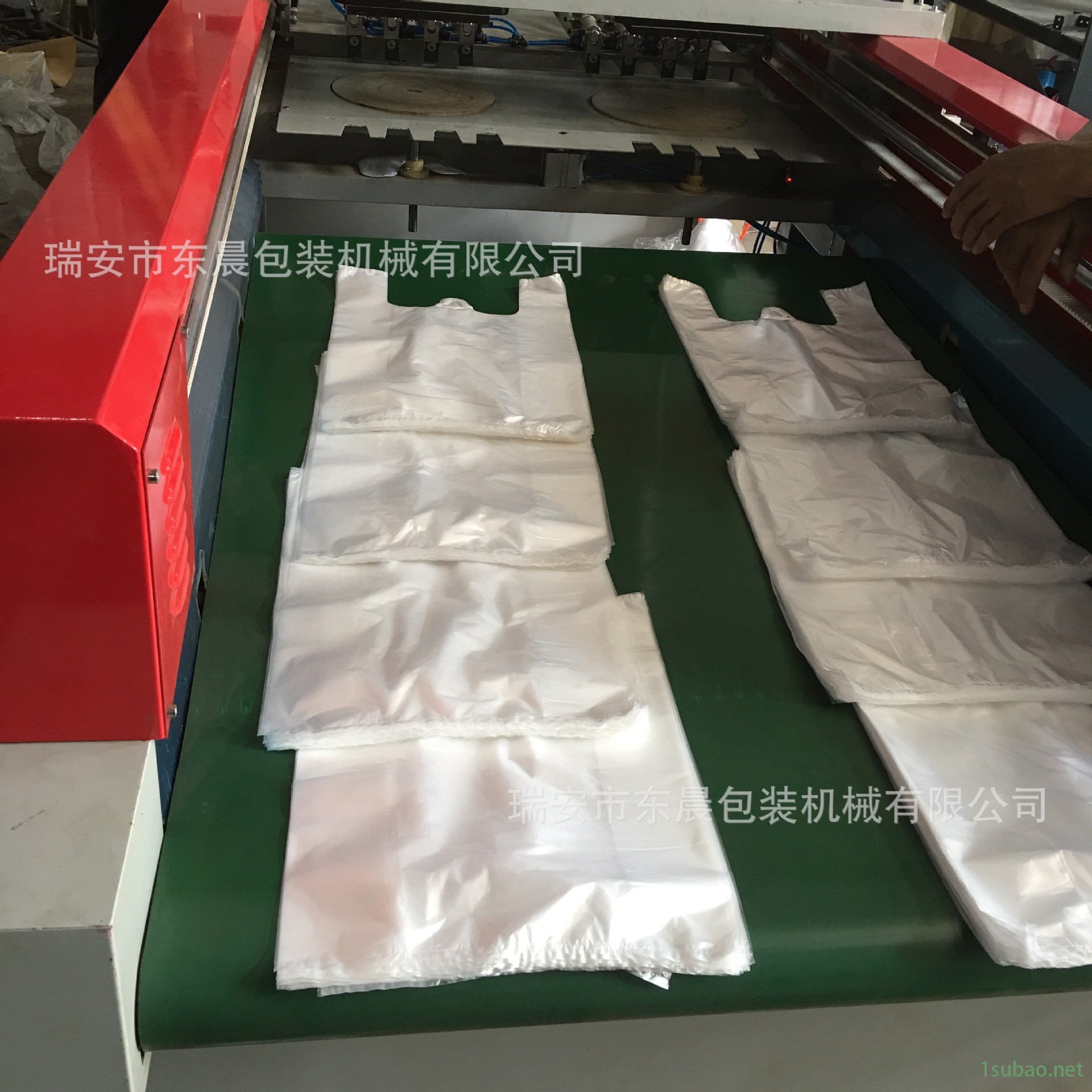 熱封熱切背心袋制袋機