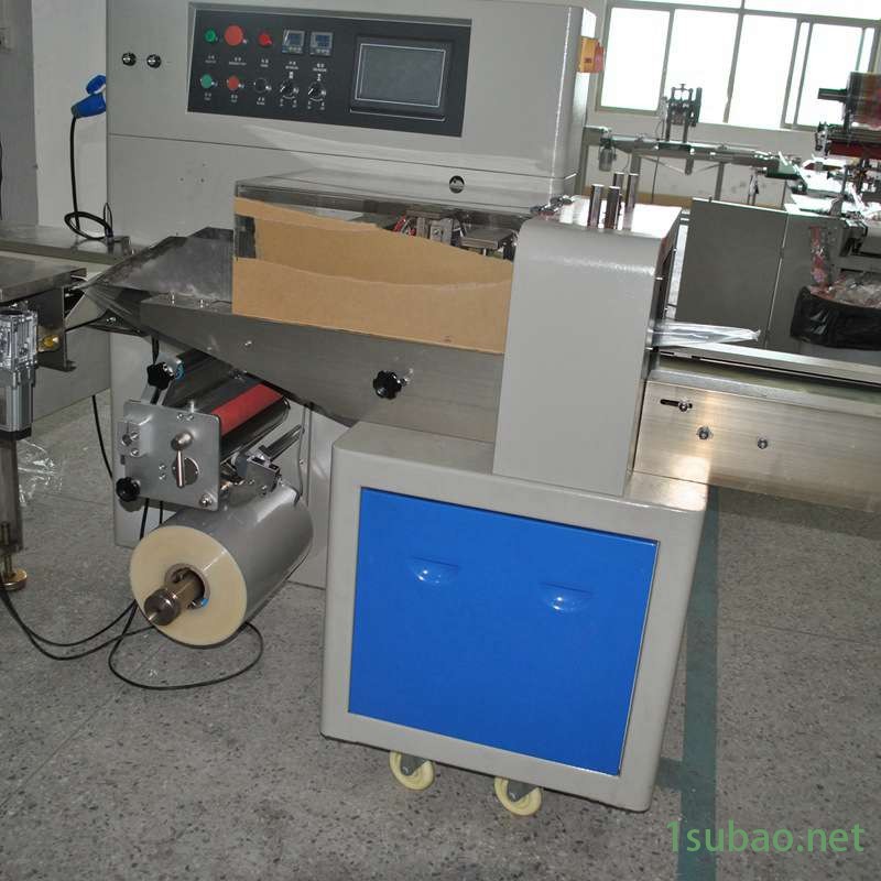 手套枕式包裝機三邊封勞保手套包裝機可全自動點數下料賽諾廠家