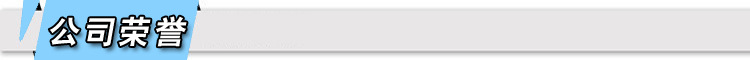 公司荣誉
