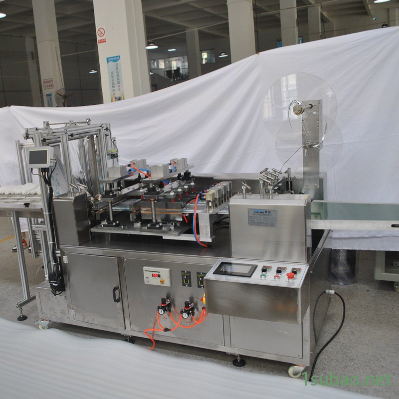 賽諾四邊封包裝機高速獨立無紡布口罩包裝機