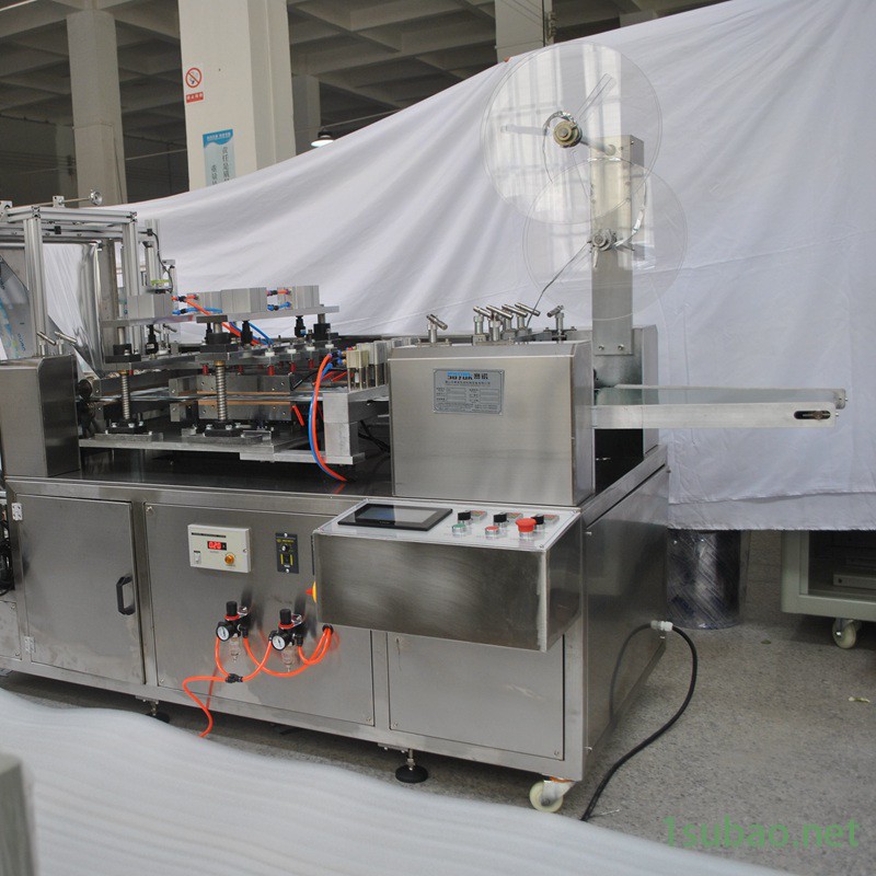 賽諾四邊封包裝機高速獨立無紡布口罩包裝機