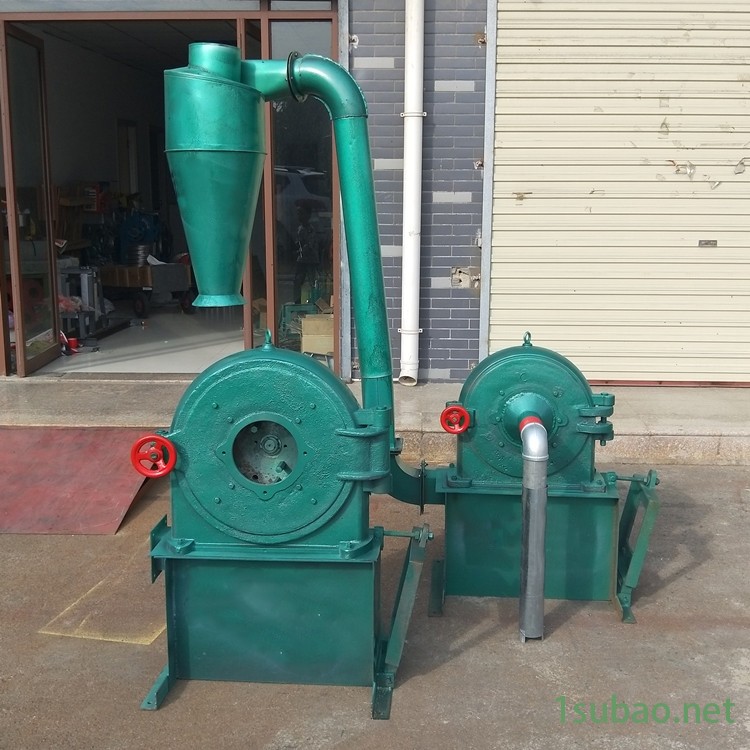 小型齿盘式粉碎机 自吸式除尘五谷杂粮磨粉机 益荣小型磨盘式磨粉机450型齿