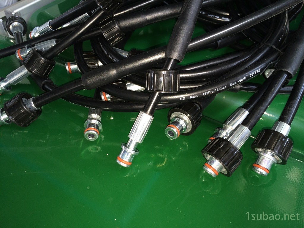 清洗機管扣壓效果