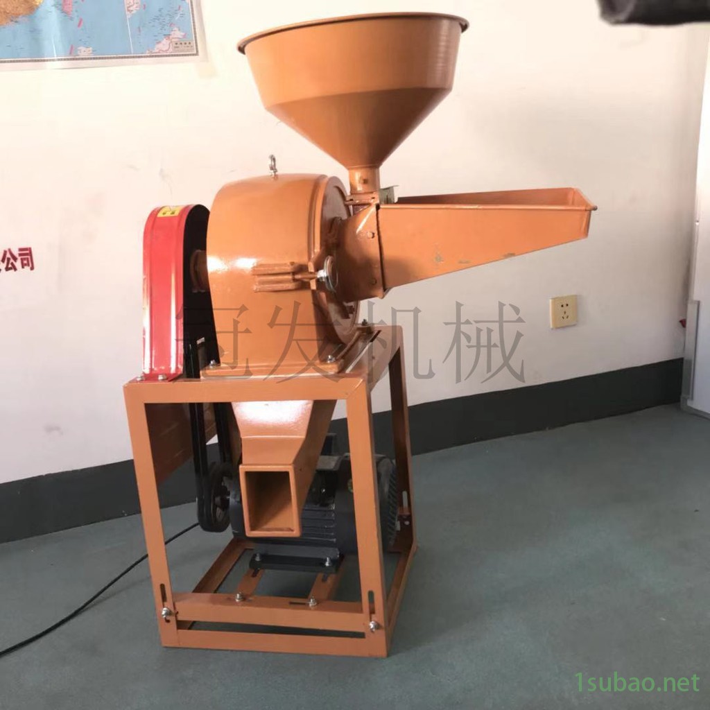 粉碎机磨粉机 多用途磨面机 齿槽磨面粉机02