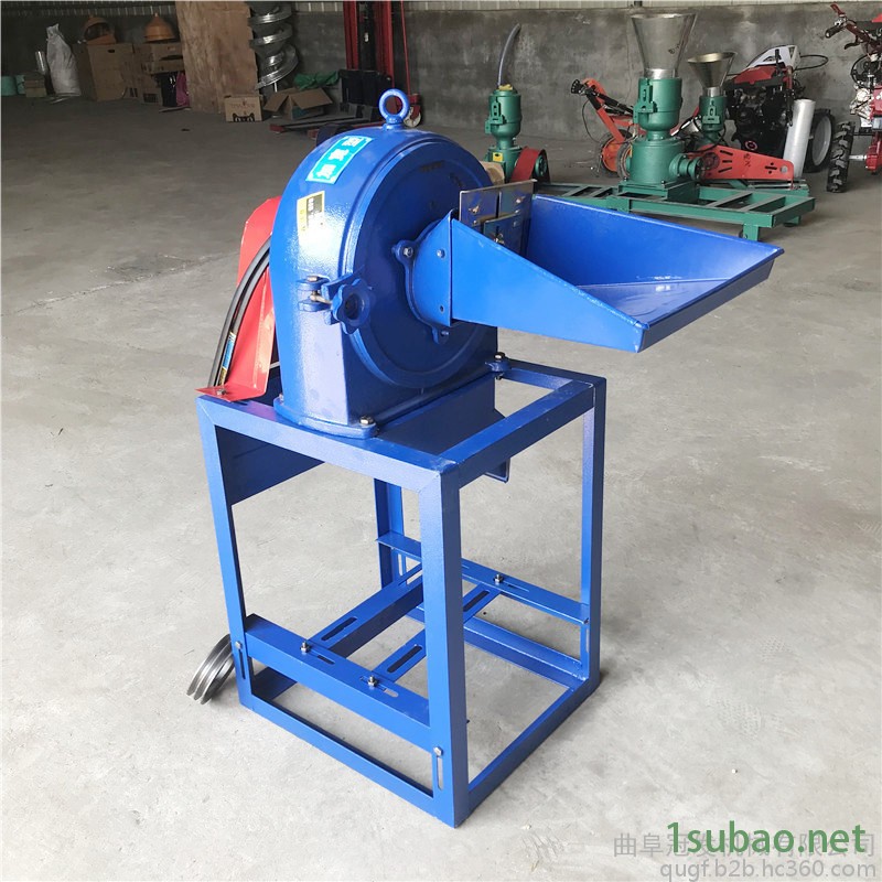 冠发粮食中药粉碎机 新型磨面机 齿槽磨面粉机