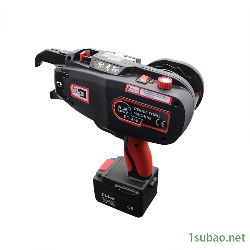 九威RT450钢筋捆扎机锂电电动工具快速绑扎钢筋示例图10