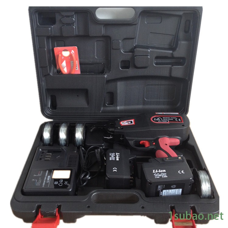 九威RT450钢筋捆扎机锂电电动工具快速绑扎钢筋示例图5