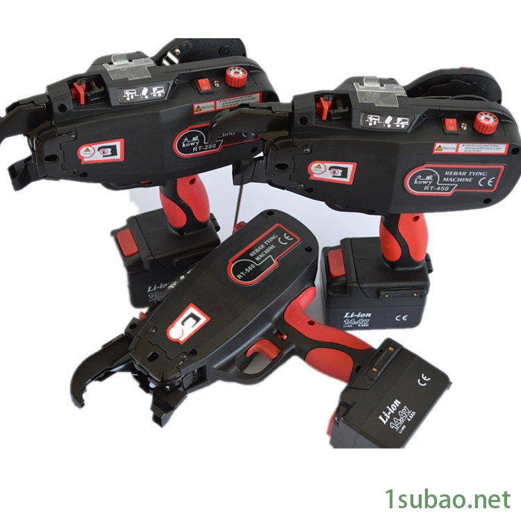 九威RT450钢筋捆扎机锂电电动工具快速绑扎钢筋示例图3