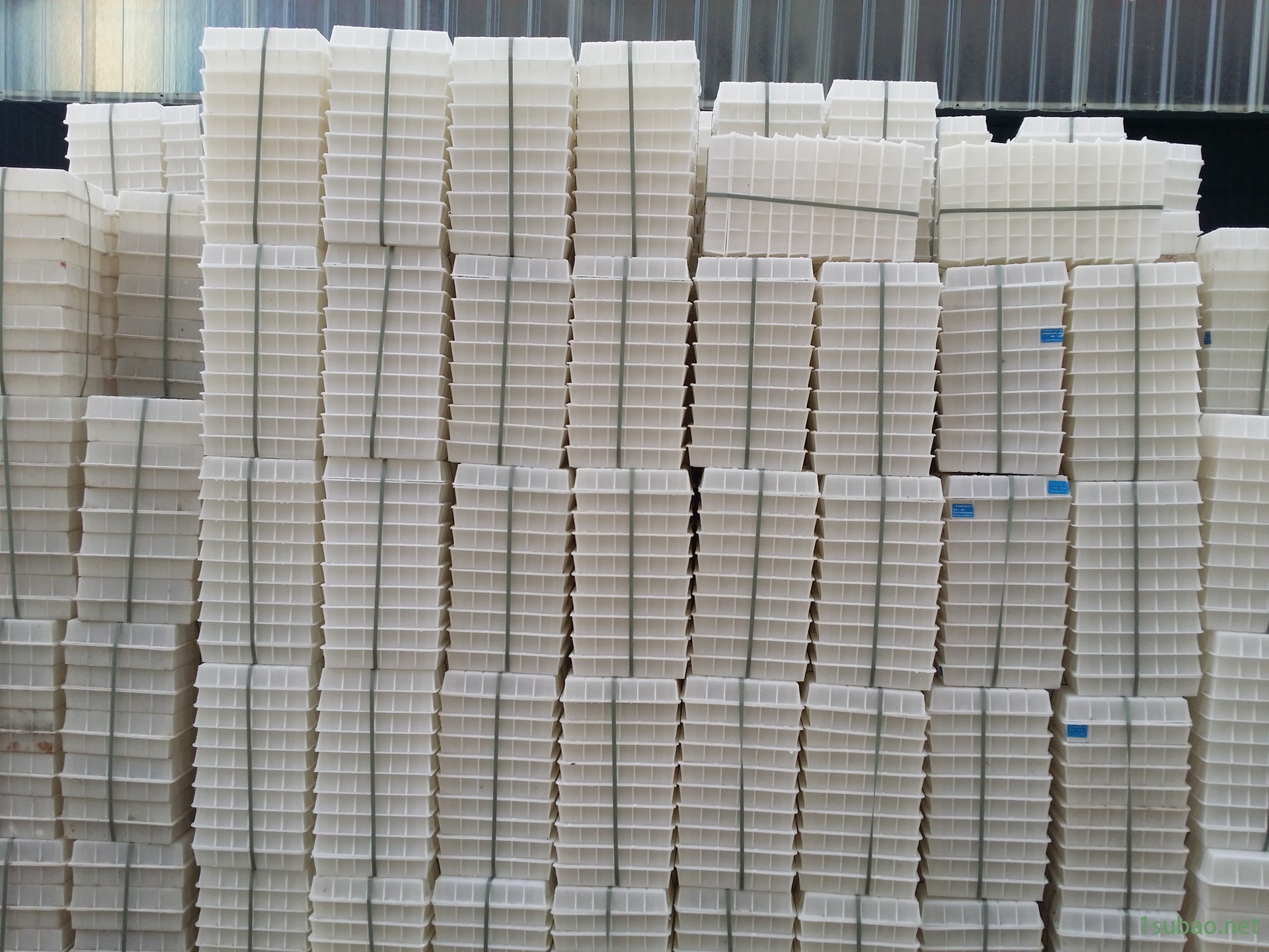 彩砖模具定制全新料人行道彩砖塑料模具模合 波浪型彩砖模具30<i></i>X15示例图6