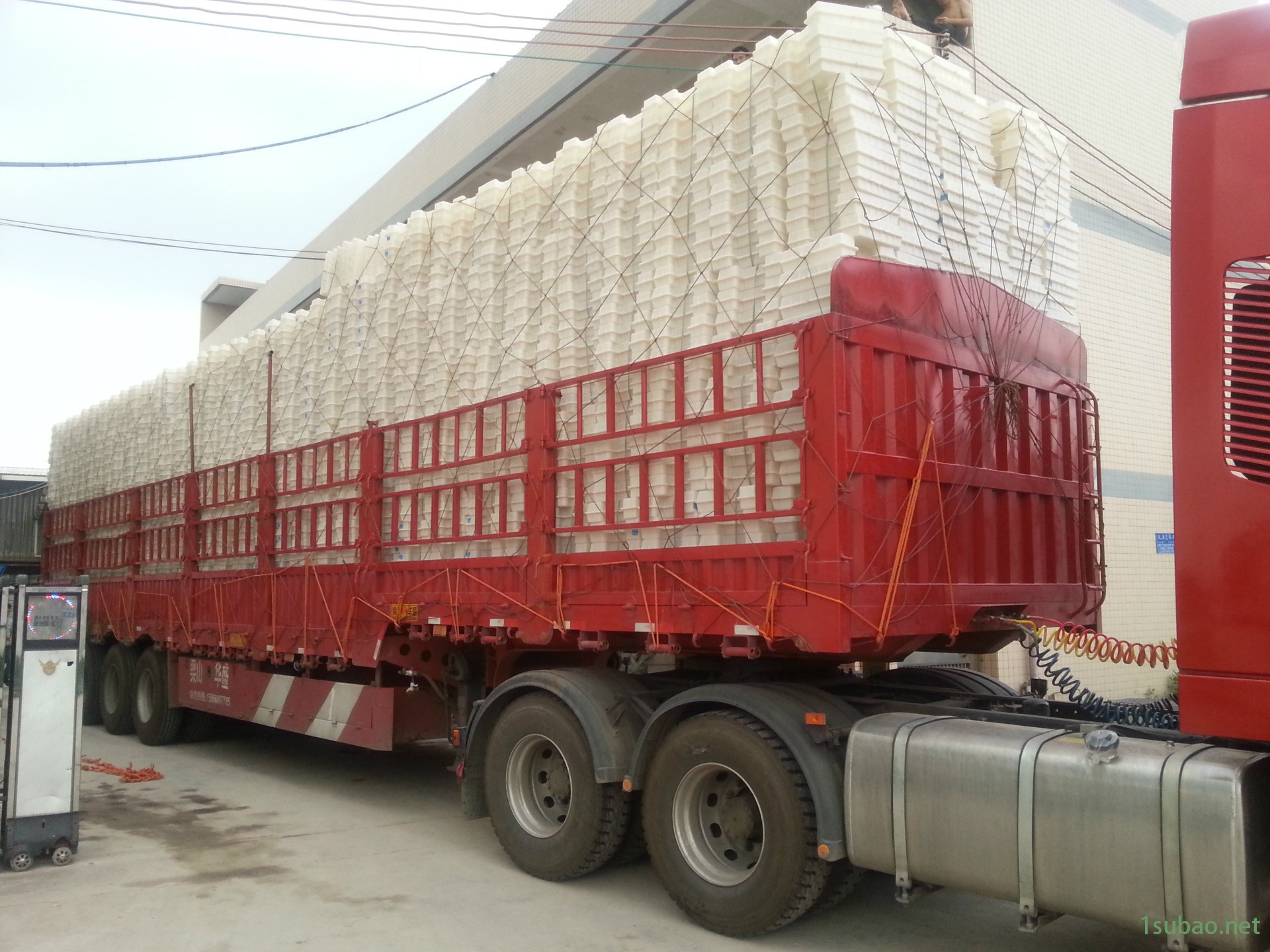 彩砖模具定制全新料人行道彩砖塑料模具模合 波浪型彩砖模具30<i></i>X15示例图3