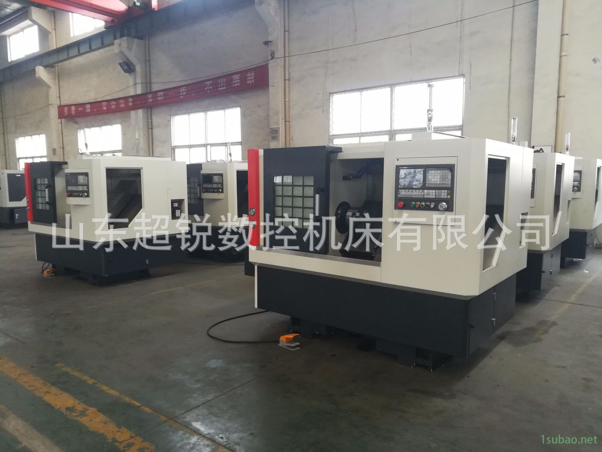 廠家直銷斜床身32數控車床 線軌數控車床 小型斜導軌數控車床6332示例圖2