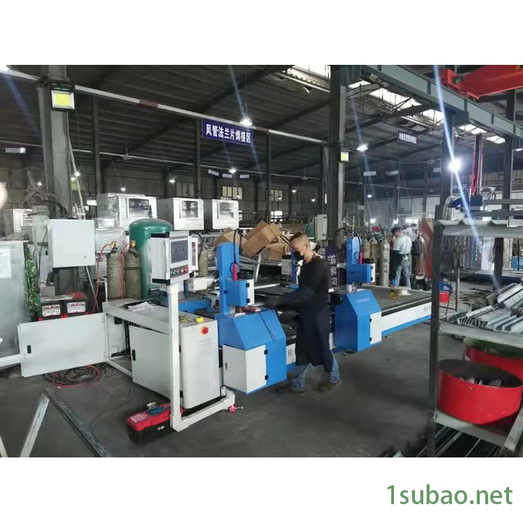 数控角铁法兰自动焊接机 角钢法兰焊接机 各种规格 一峰达