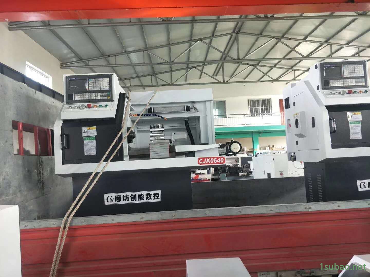精密數控車床0640  0640平床身數控車床  河北創能數控示例圖3