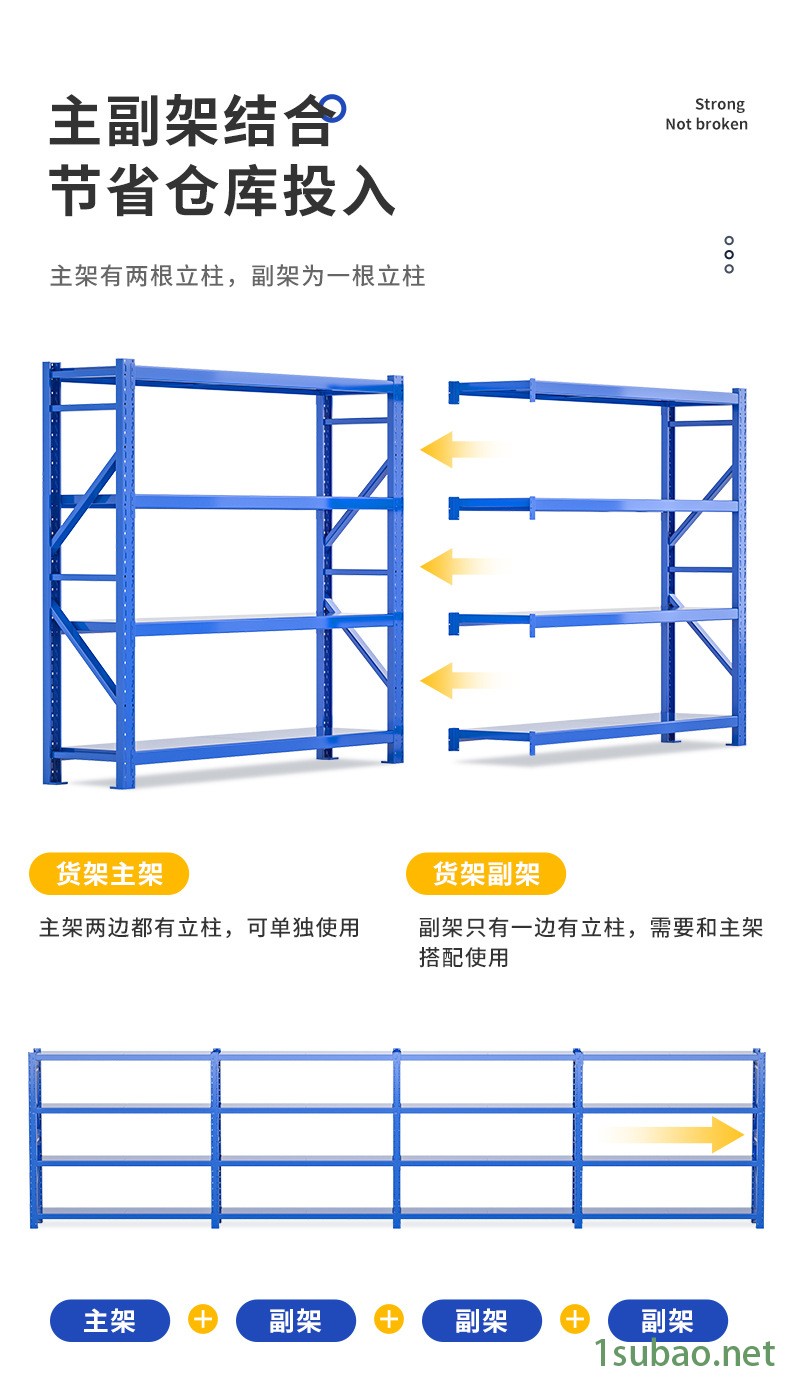 南京同諾貨架廠家供應 海門貨架 啟東重型貨架 靖江中B型貨架 廠家示例圖11