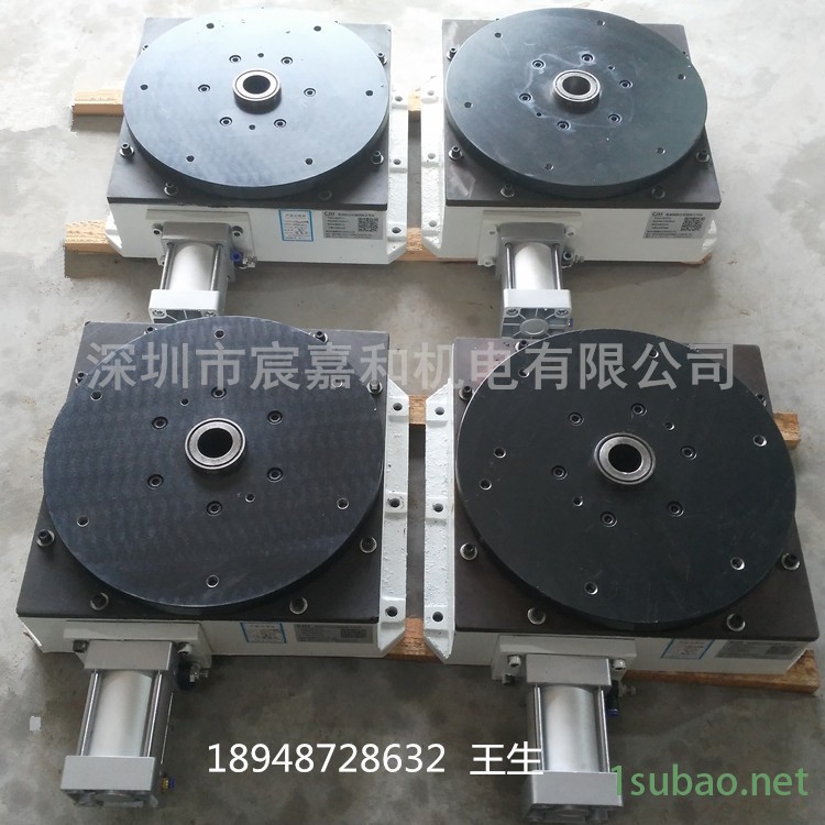 供應氣動旋轉分度盤工作臺NC銑床立臥兩用分度頭轉臺廠家現貨示例圖5
