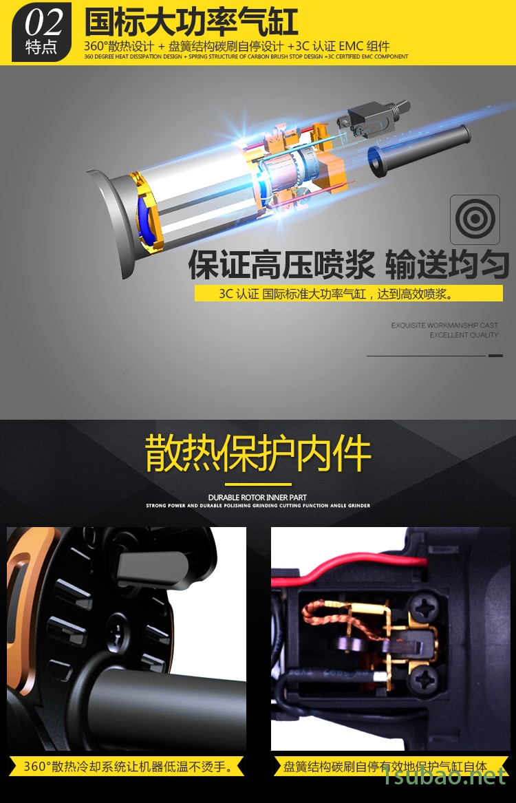 生產多功能外墻水泥砂漿噴涂機  全自動抹墻機小型膩子粉噴涂機示例圖1