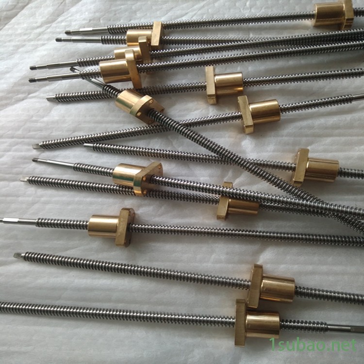 梯形丝杆TR16*3表面发黑处理按图纸定做厂家直销质量售后保证满意示例图12