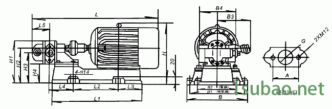KCB-18.3臥式齒輪泵 衛生級不銹鋼齒輪泵 工業型齒輪油泵示例圖14