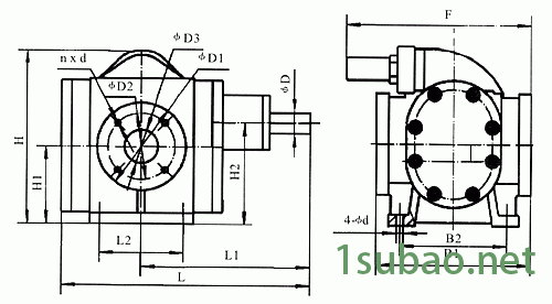 KCB-18.3臥式齒輪泵 衛生級不銹鋼齒輪泵 工業型齒輪油泵示例圖13