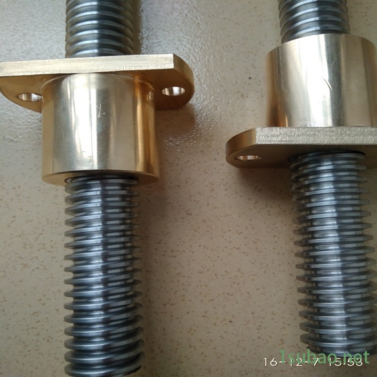 梯形絲桿TR16*3表面發(fā)黑處理按圖紙定做廠家直銷質(zhì)量售后保證滿意示例圖22