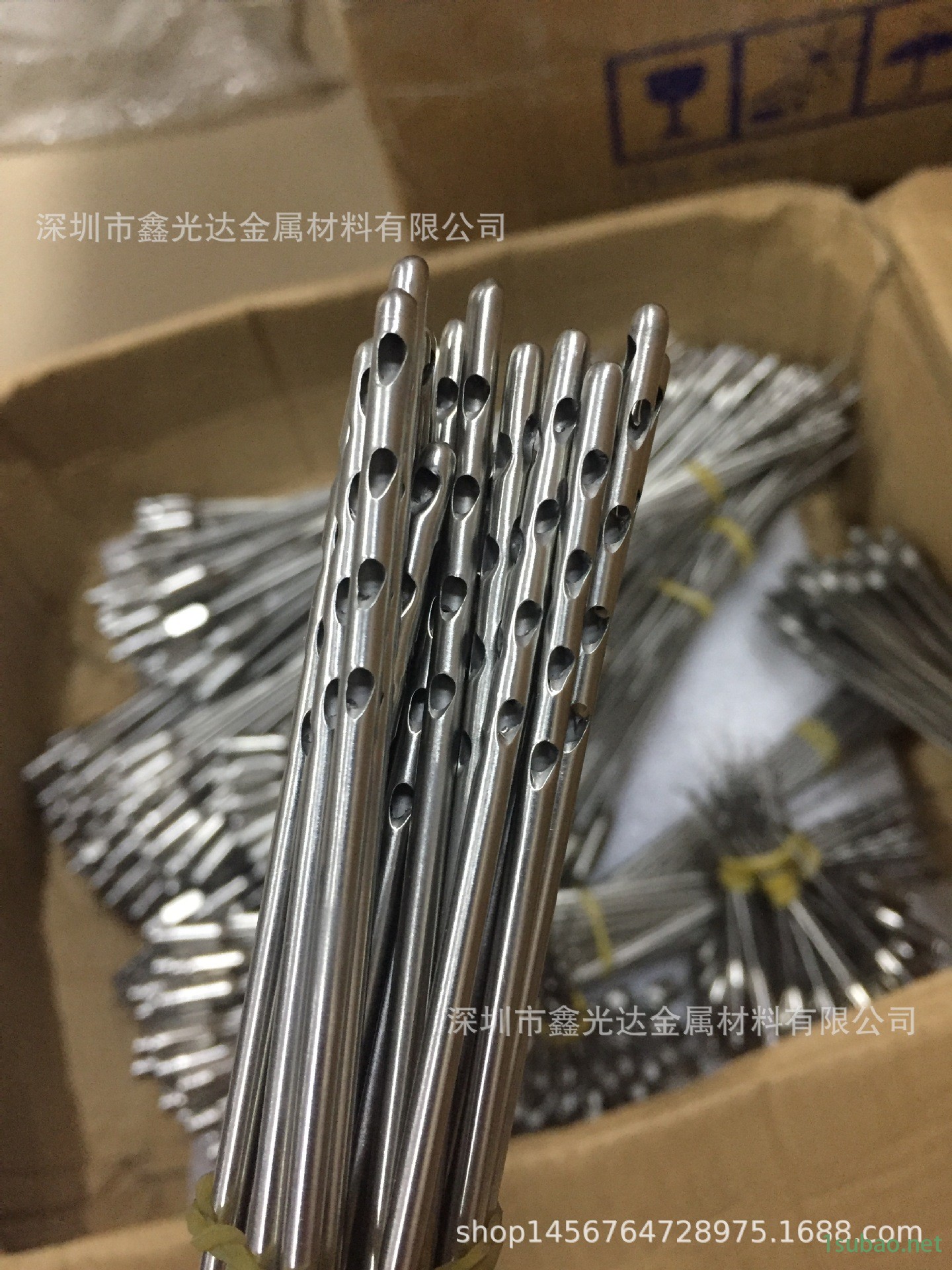 來圖來樣定制加工折彎 打孔 封頭 磨尖 優質304 316不銹鋼毛細管示例圖10