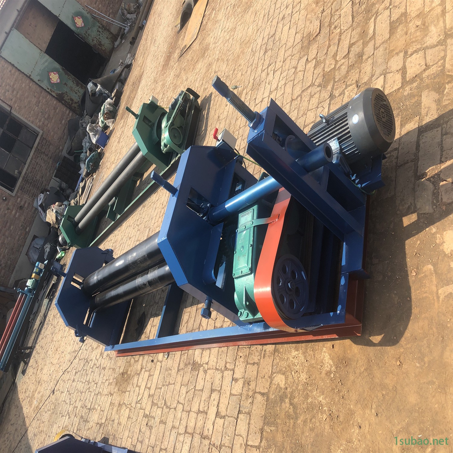 專業生產異型滾圓機壓筋機小型半自動卷板機廣東卷板機訂做中小型液壓機械卷板機示例圖22