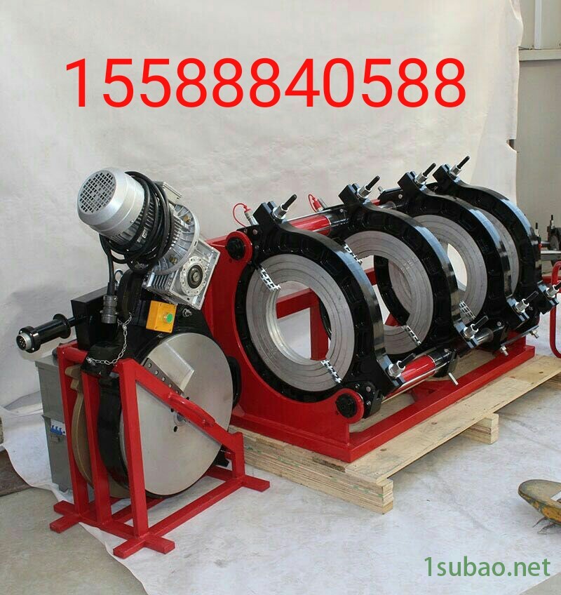 pe160-315热熔对焊机 pe热熔焊机 全自动20-200电熔机 液压半自动 铣刀 热板 配件山东秀华图2