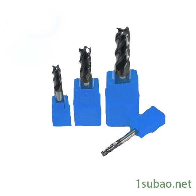 Ruier/锐治硬质合金钨钢铣刀纳米涂层加长65度4刃不锈钢数控专用立平铣刀图5