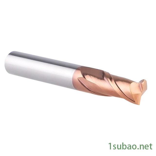 双刃直柄合金平底立铣刀55度2刃铣刀 涂层开槽加长数控刀具图2