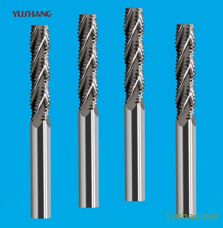 屿上非标制造波刃铣刀  高硬度铣刀  涂层4刃螺旋铣刀图2