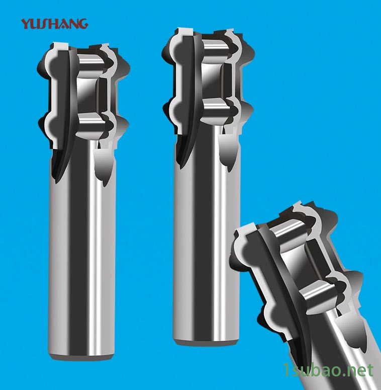 屿上非标定制4刃阶梯成型铣刀  4刃阶梯圆弧铣刀图2