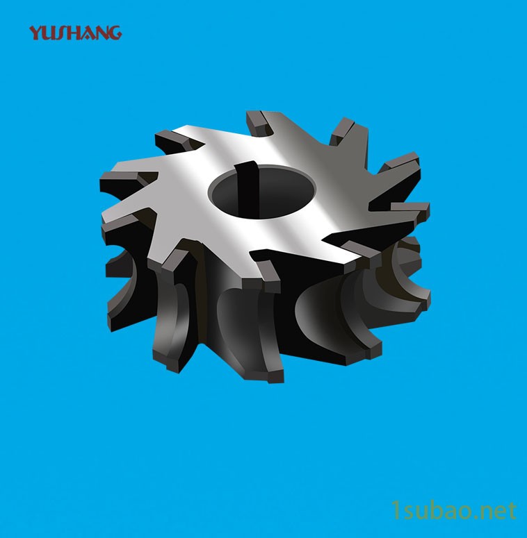 屿上非标定制凹R铣刀  焊接式圆弧三面刃铣刀图2