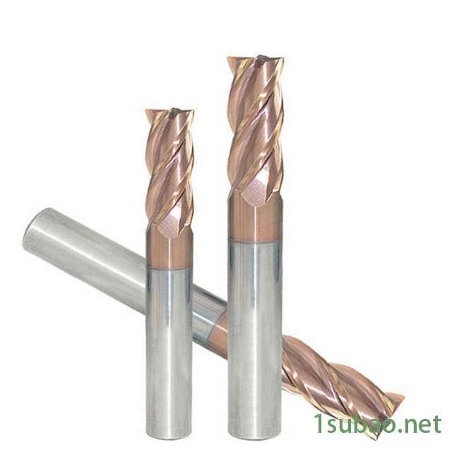 厂家直销钨钢铣刀4刃45度四刃铣刀三刃铝用刀二刃球刀图2