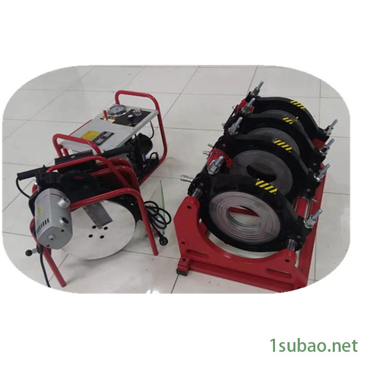 pe200塑焊机 pe160热熔机 热熔焊机 液压半自动450对接机  焊管机 加热板 配件 铣刀山东秀华图2