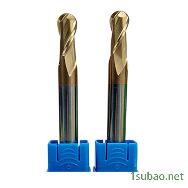 Ruier/锐治厂家直销 60度钨钢球头铣刀 涂层高硬度2刃4刃合金平圆鼻铣刀014图2