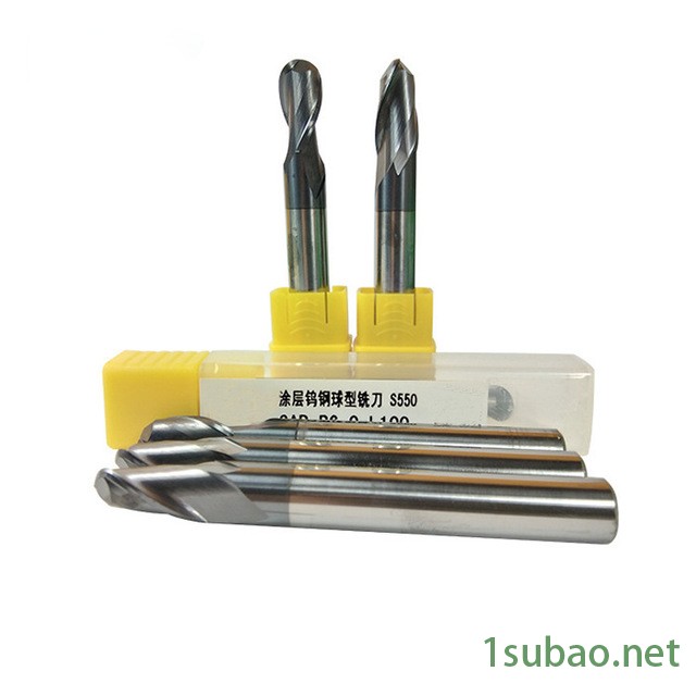 Ruier/锐治非标定做 硬质合金铣刀直柄涂层24刃55度螺旋圆鼻加长立平铣刀图4