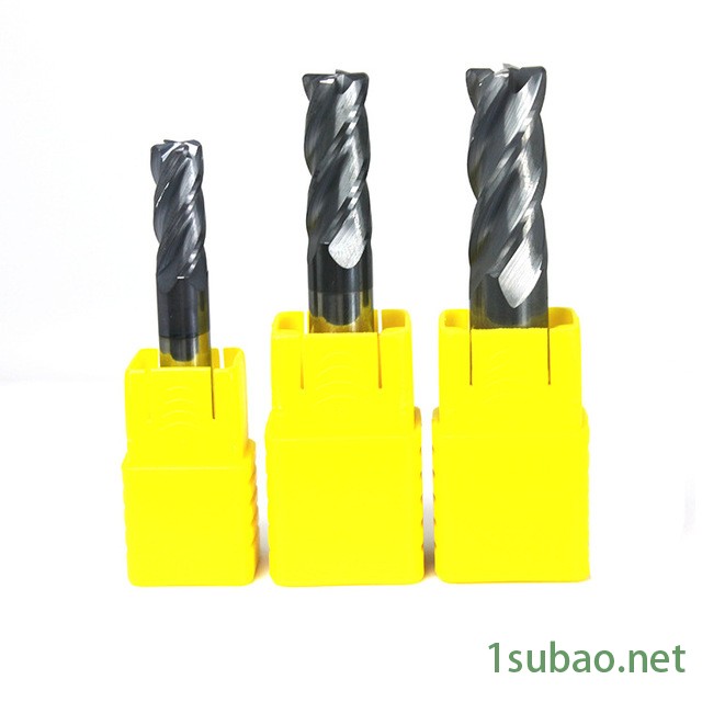 Ruier/锐治非标定做 硬质合金铣刀直柄涂层24刃55度螺旋圆鼻加长立平铣刀图5