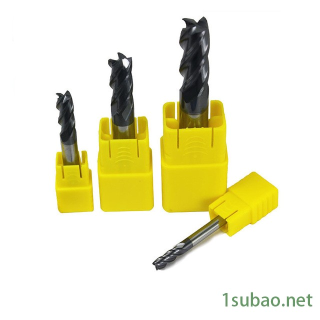 厂家直销 数控45度四刃铣刀螺旋钨钢硬质合金平底立侧铣刀非标图5