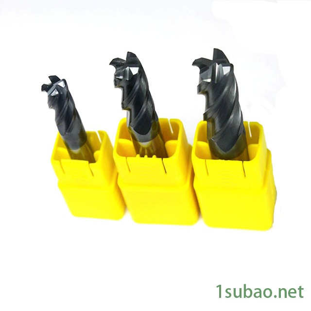 厂家直销 数控45度四刃铣刀螺旋钨钢硬质合金平底立侧铣刀非标图4