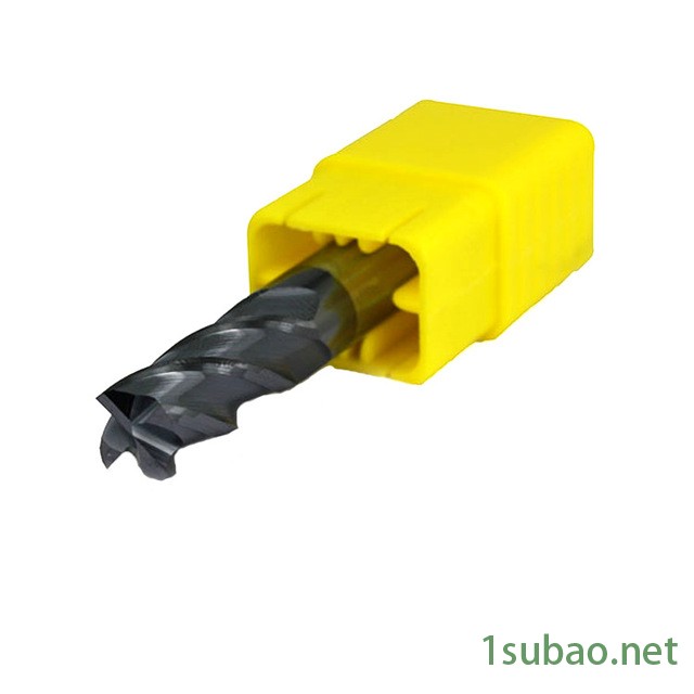 厂家直销 数控45度四刃铣刀螺旋钨钢硬质合金平底立侧铣刀非标图3