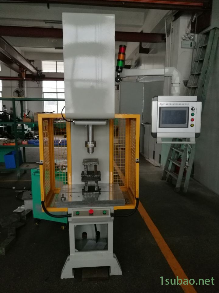 精密电子伺服压力机 0.5T-20T压力机 单柱伺服压力机  四柱伺服压力机 转子轴承伺服压力机 定子压延机 冲压压床图5