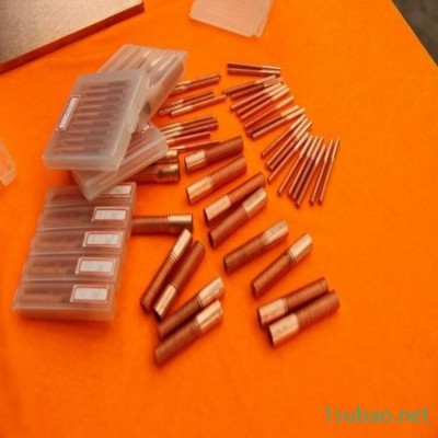 电极螺纹钨铜棒 电火花加工电极CuW75钨铜圆棒