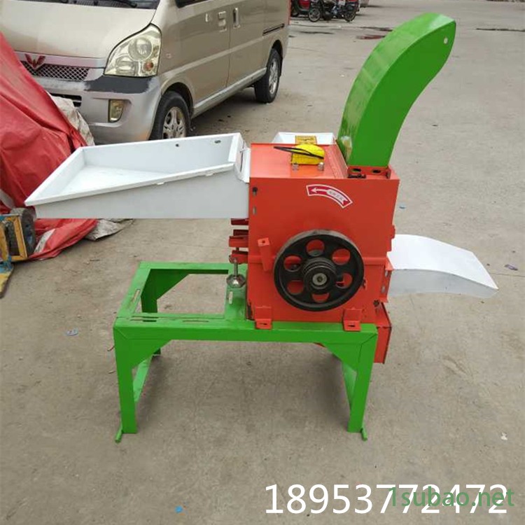 小型高喷低喷青贮材料粉碎机    多功能粮食饲料粉碎机    华昂铡草粉碎机图2