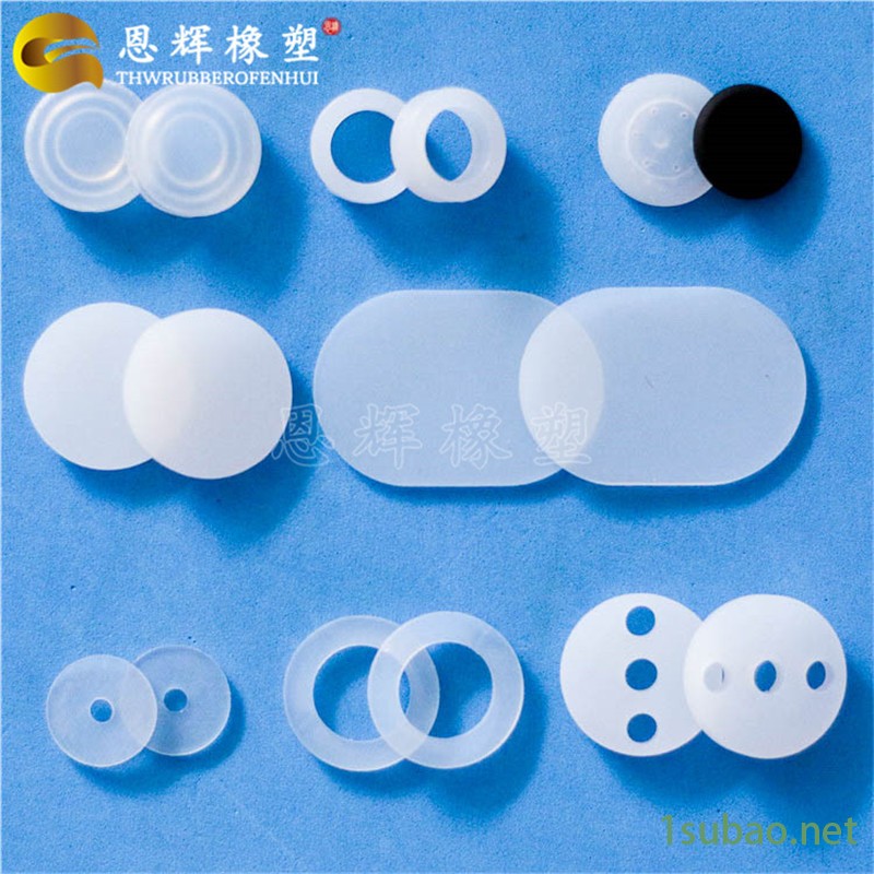 恩辉硅胶垫片耐高温  餐炉硅胶垫片 冲压硅胶平垫圈 现货供应图2